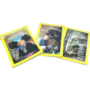 VINTAGE NATIONAL GEOGRAPHIC MAGAZINES~LOT OF 3~MARCH 1978, MAY 1982, DEC 1995